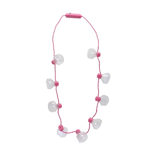 Bride Light Up Diamond Ring Necklace